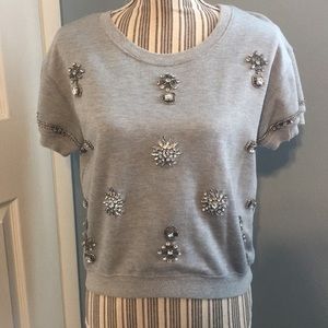 Jeweled sweater